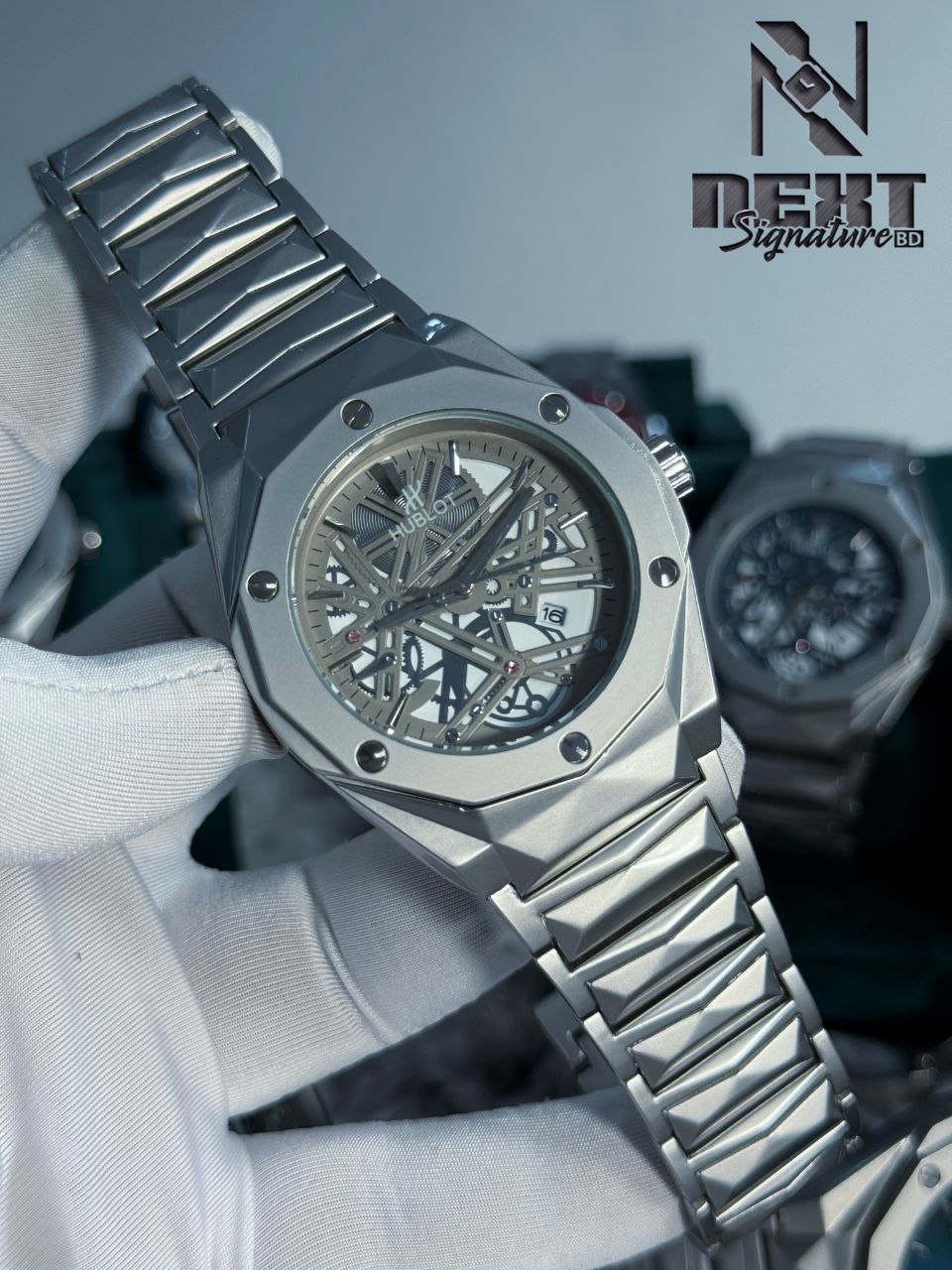 Hublot Octagon Skeleton / Chronograph Luxury Edition