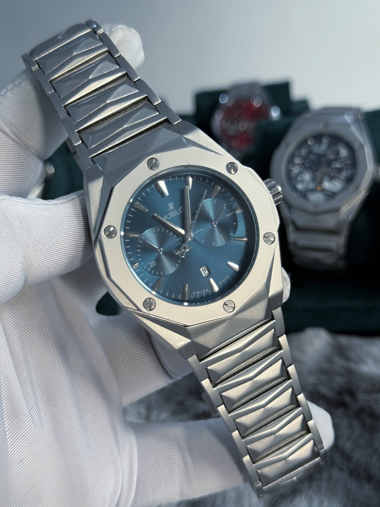 Hublot Octagon Skeleton / Chronograph Luxury Edition,,