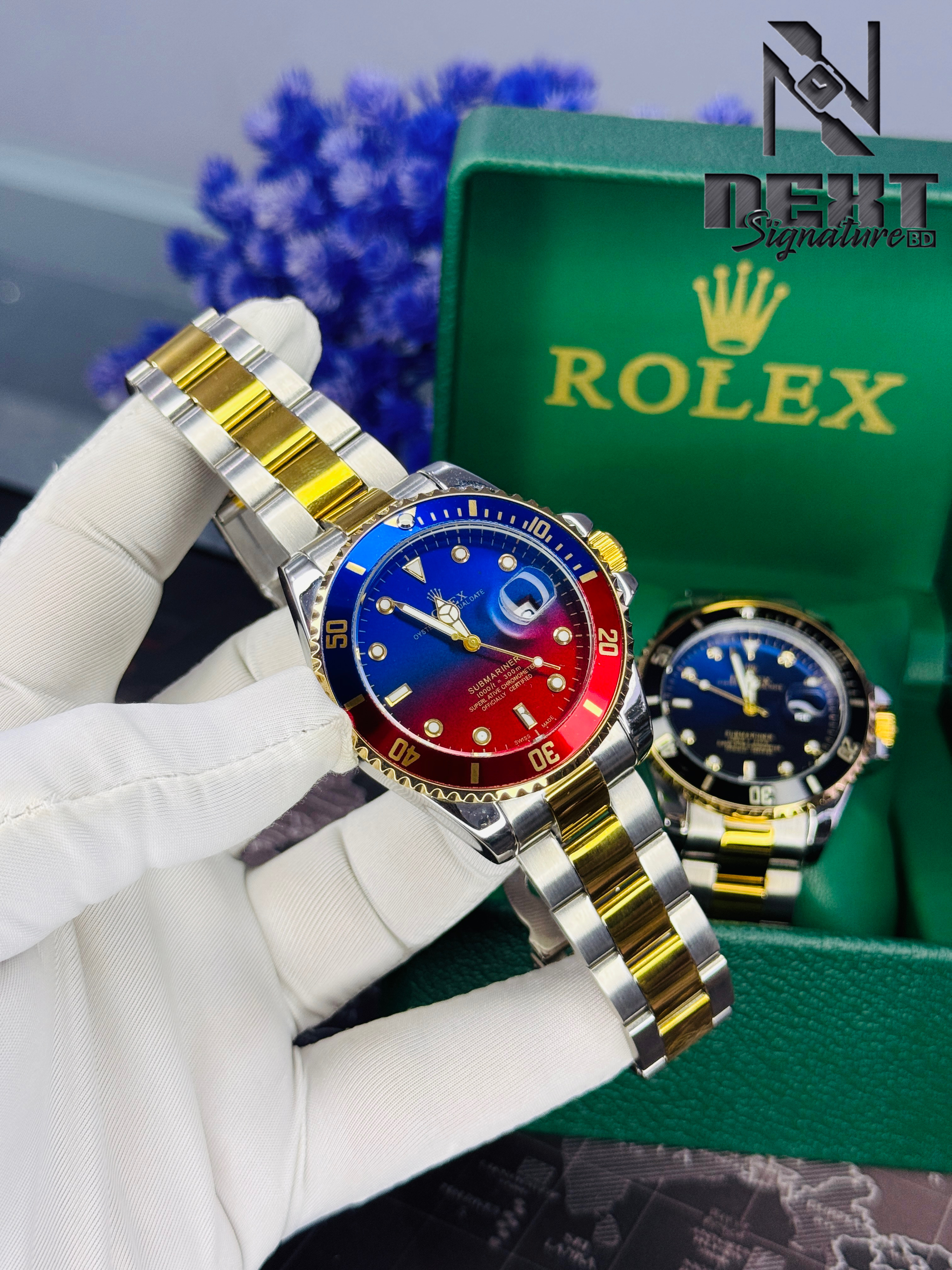 Rolex submariner (Blue Red Dial)