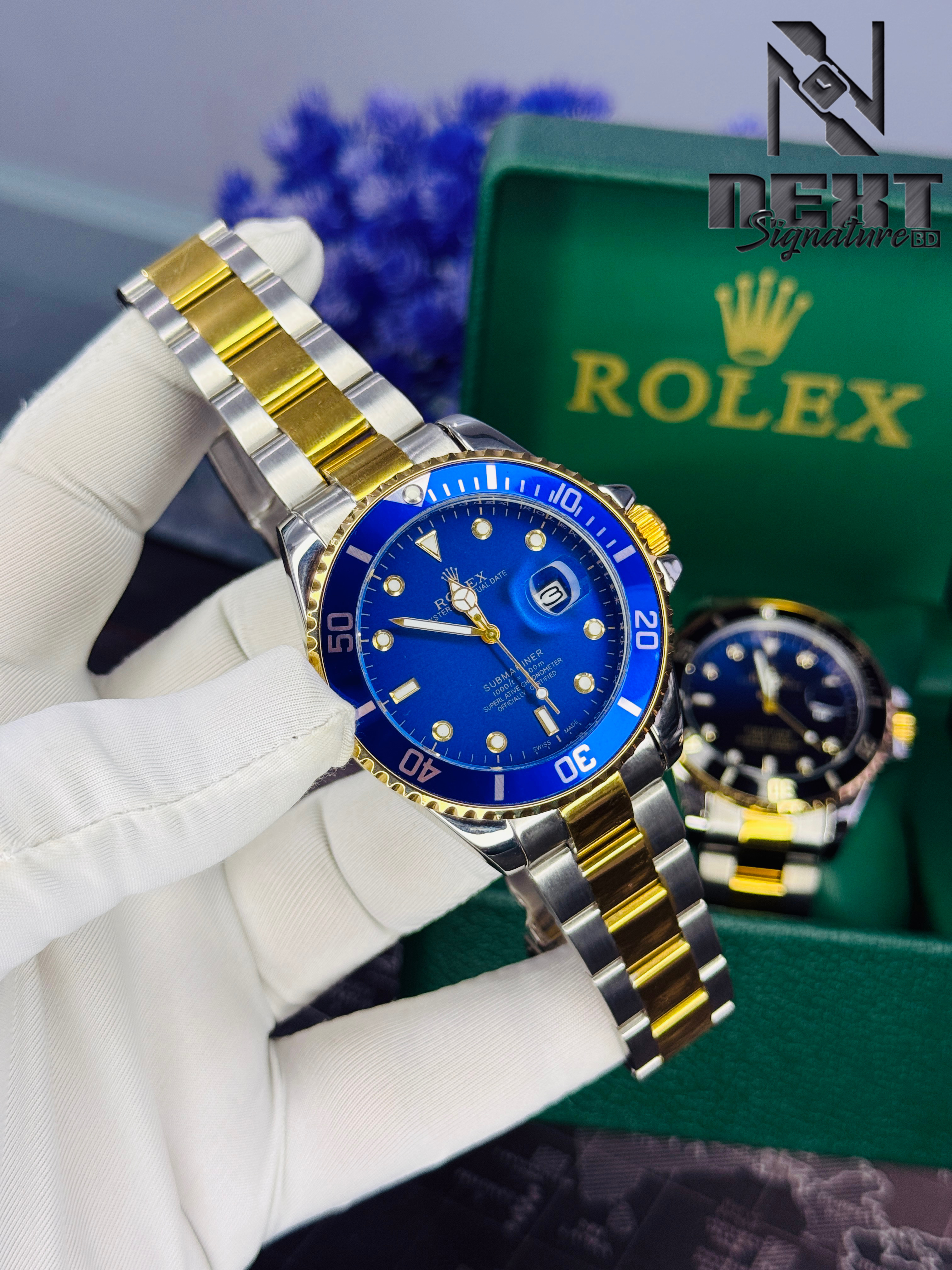 Rolex submariner (Blue Dial)