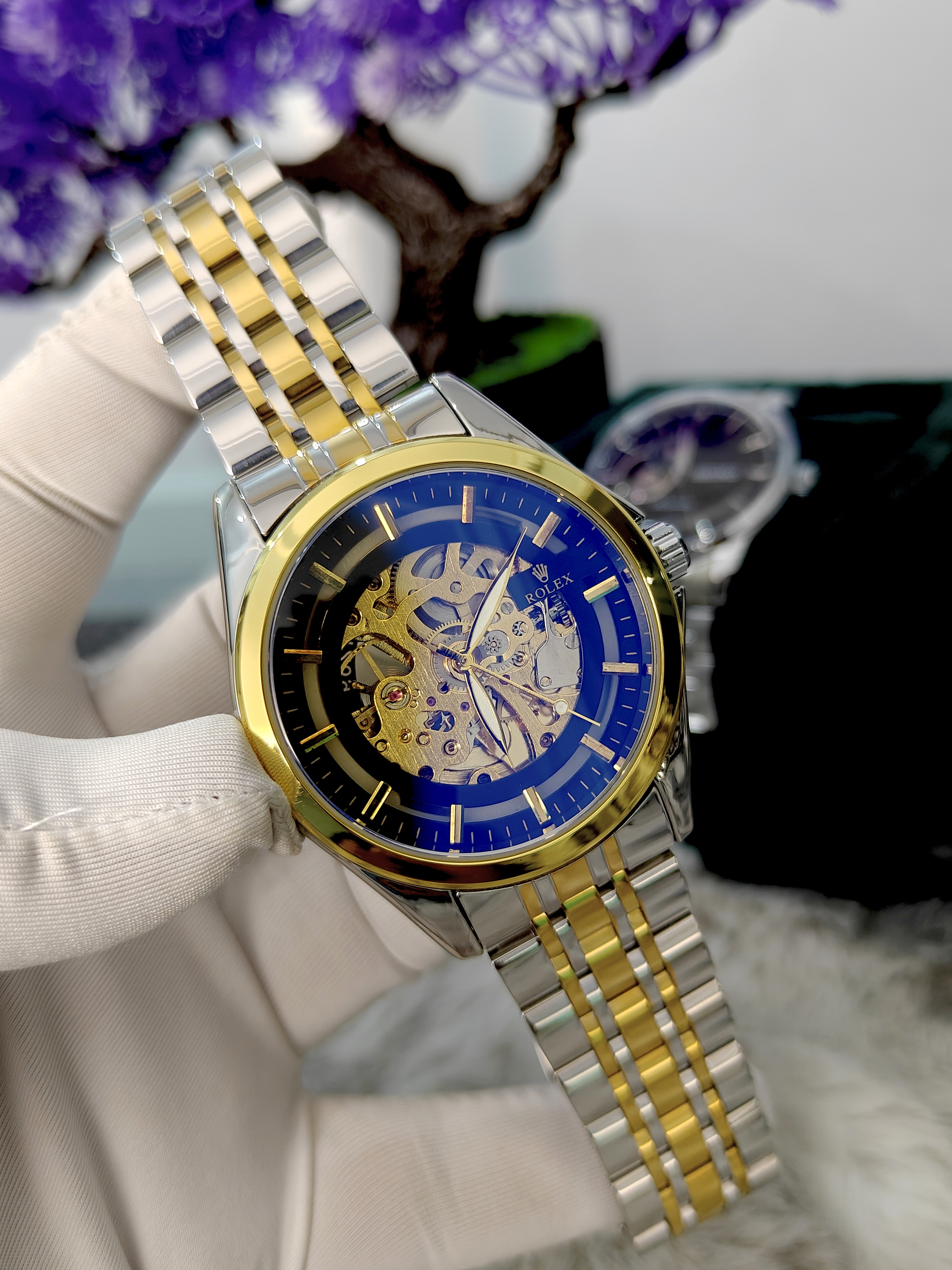 Royal Skeleton Watch – Dual Tone Edition