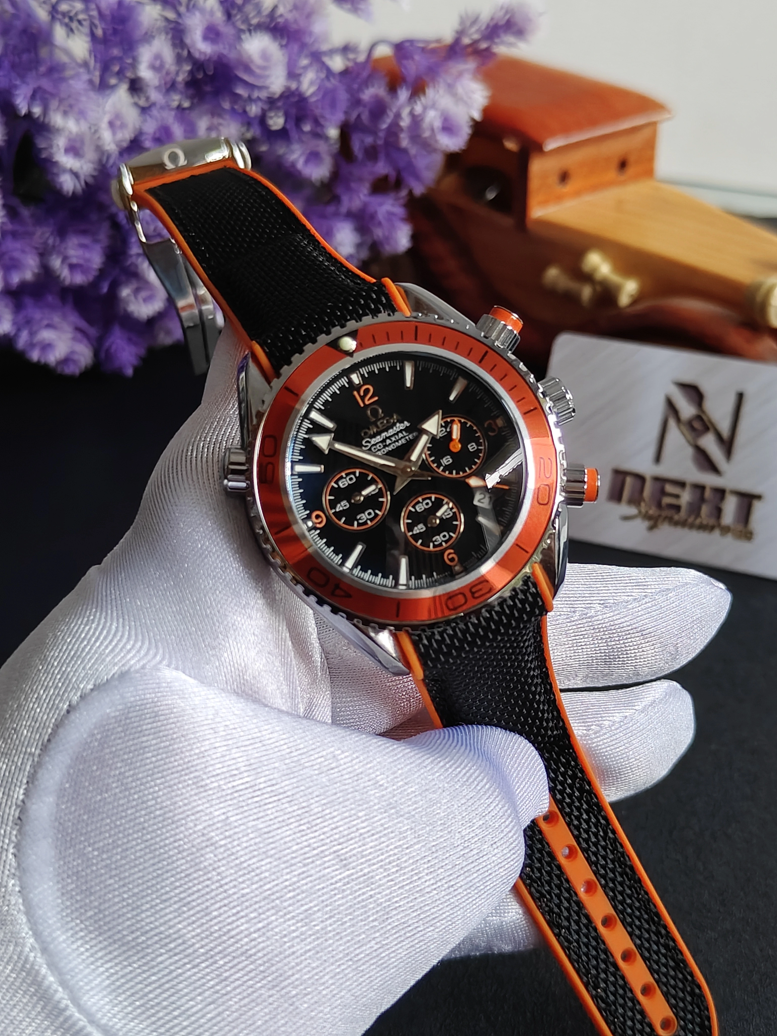 Omega Seamaster Silicon Strap.